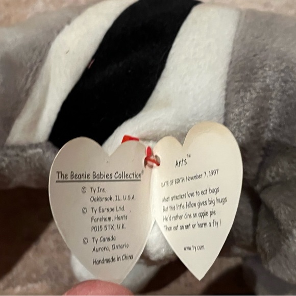 RARE "Ants" Beanie Babie with Errors - Picture 5 of 10
